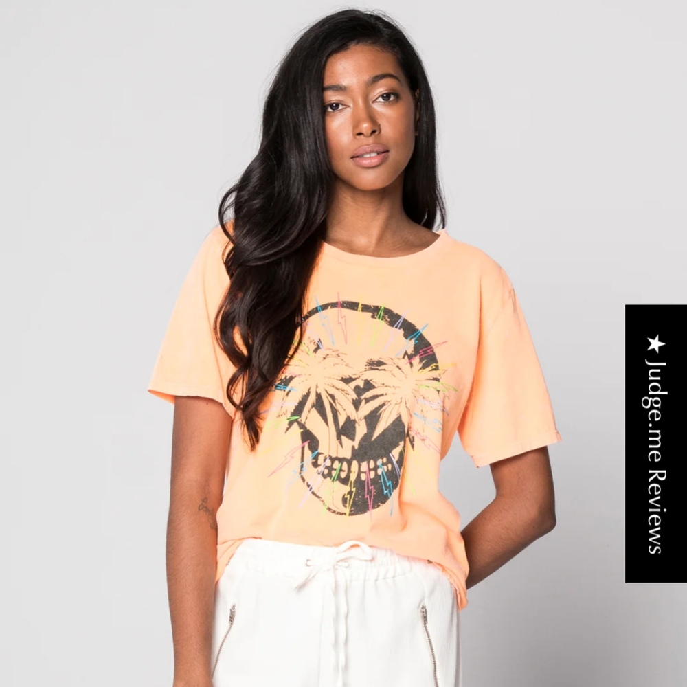 CHRLDR Palm Skull T Shirt